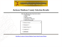 Tablet Screenshot of jmcss.sandh.com